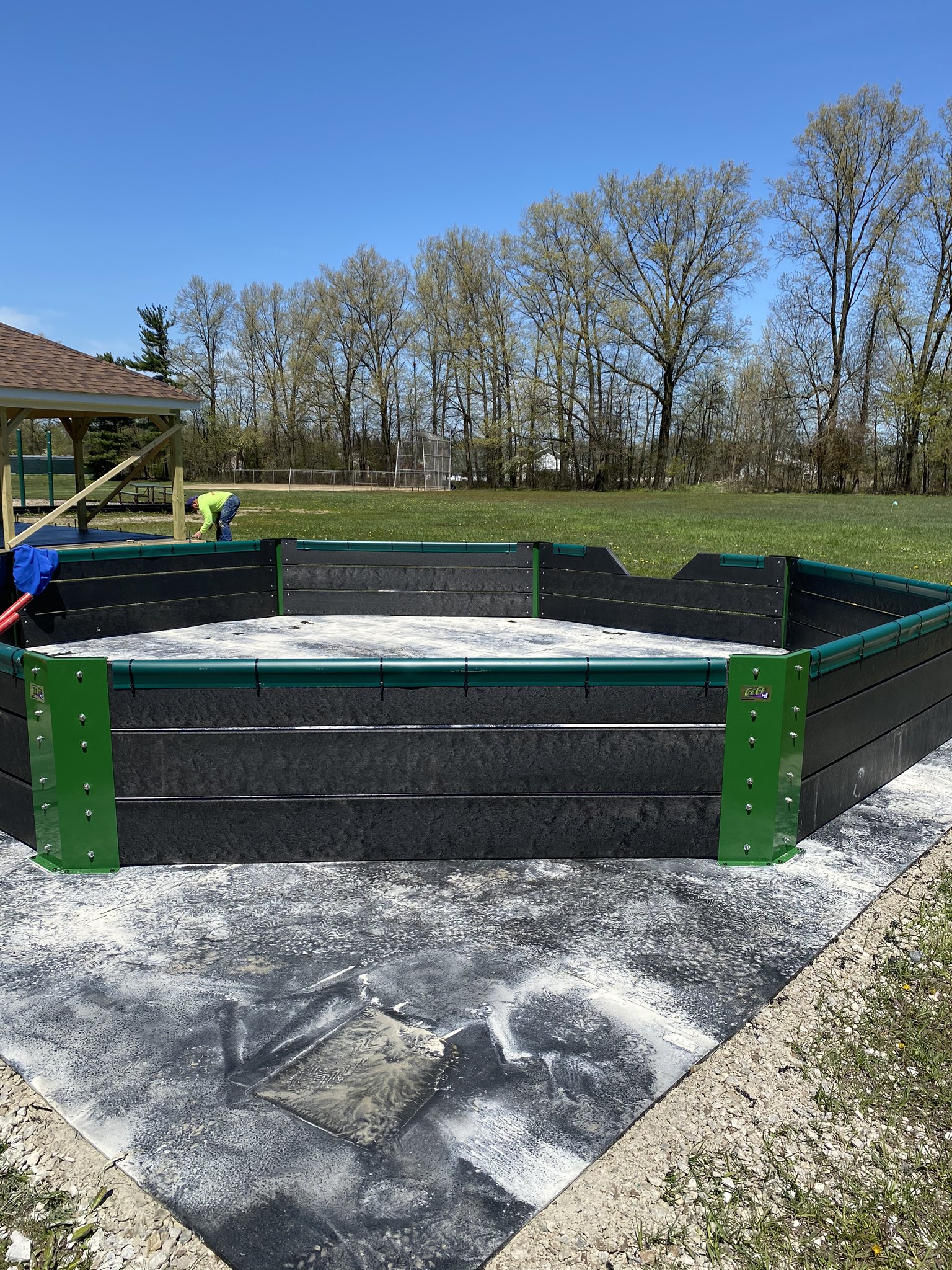 GaGa Ball Pits Rubber Flooring Mats, Coach Cliff