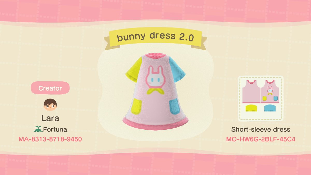 AvianFisticuffs's tweet image. Remade an old design I did in New Leaf. The colors look so much better ^^ #AnimalCrossing #ACNH #NintendoSwitch #ACNHDesigns