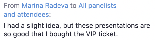 blueprintbrian's tweet image. Now THIS is some good feedback during @HSatterley's Advanced @zapier for Accountants webinar for #AFVirtualSummit. Make sure to pay for the recordings. All proceeds go to NHS