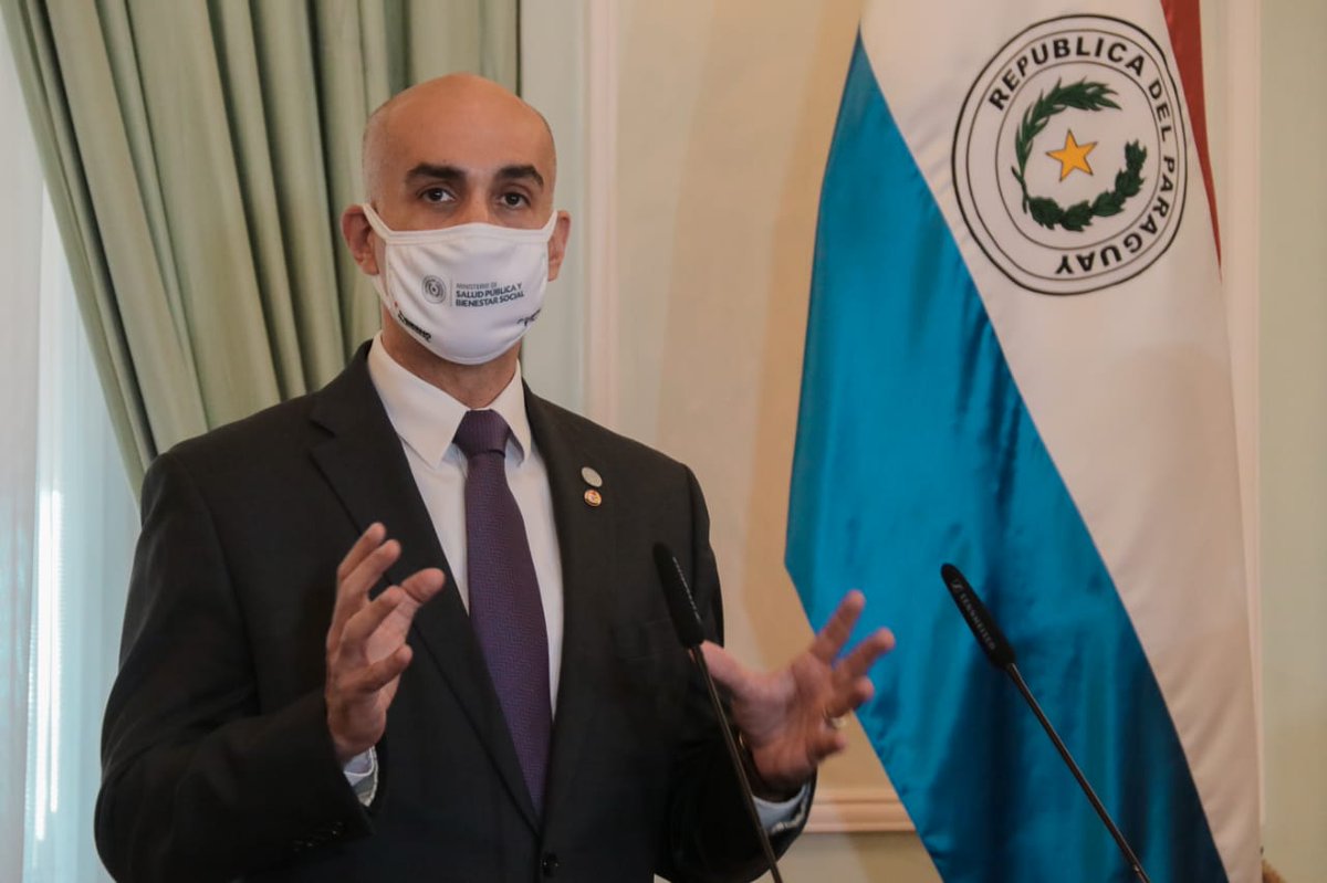 Informe #COVID19 | 13 de mayo: procesamos 672 muestras, 3 positivos: todos del exterior, cumpliendo cuarentena obligatoria en albergues. Lamento informar un nuevo fallecimiento. 9 internados. 9 recuperados, sumando así 182. Total confirmados: 740. #QuedateEnCasa <a href="/msaludpy/">Ministerio de Salud</a>