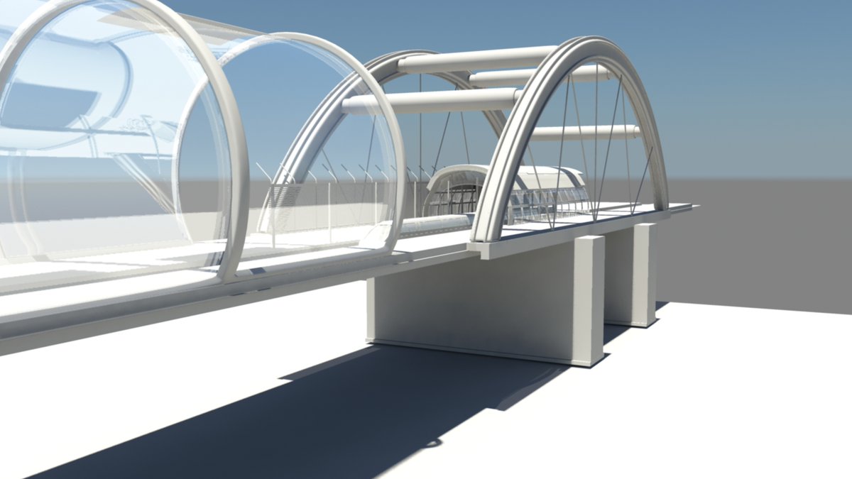 SgnDesignStudio's tweet image. Future Transport system. 3D design and renders modelled by @Shupingct