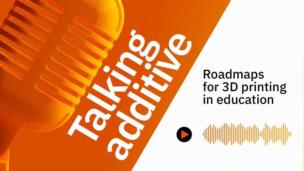 CREATE_EDU_PROJ's tweet image. A NEW episode of #TalkingAdditive is now available!
@SI_Invention, @UNC_BeAM and @spacexarch discuss adopting #3Dprinting for #education with @Ultimaker  👨‍🏫👩‍🏫
Listen now: ultim.kr/35FMeKr 
#podcast #Ultimaker