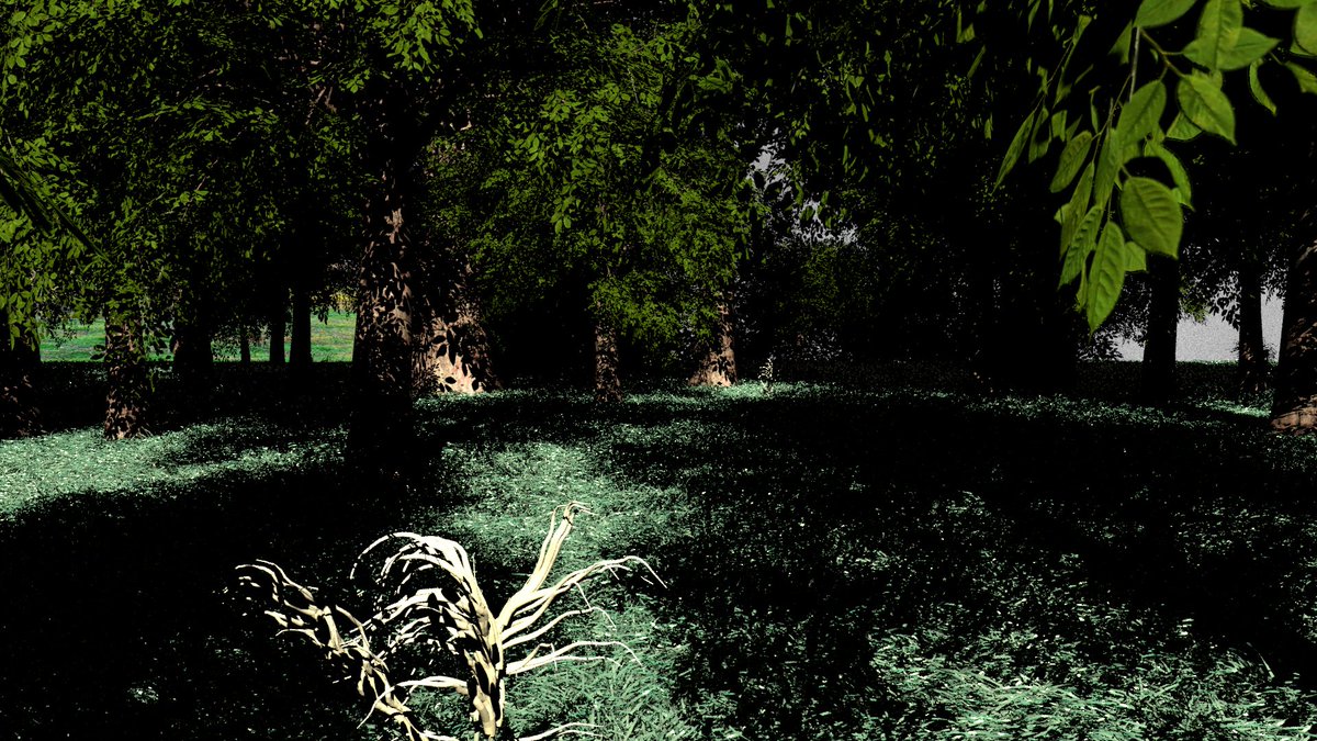 #modelling #forest in #maya 
to end the stage for #animation of #league of legends #bandle.