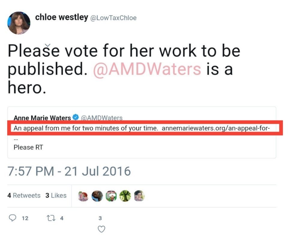 This is chloe Westerly, special advisor to the PM (heading cut off on the other page), it's worse than this though, when she was caught out on this she said she hadn't read the article, these screenshots show that is implausible, but the Tories clearly accepted it h/t  @hughster