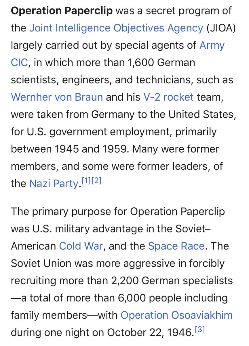 Note: this is separate from moral feelings toward China.For example, the Nazis were ahead of the US on rockets. The US could admit this without calling them “good guys”, and did Operation Paperclip after the war, which helped bootstrap the space program. https://en.wikipedia.org/wiki/Operation_Paperclip