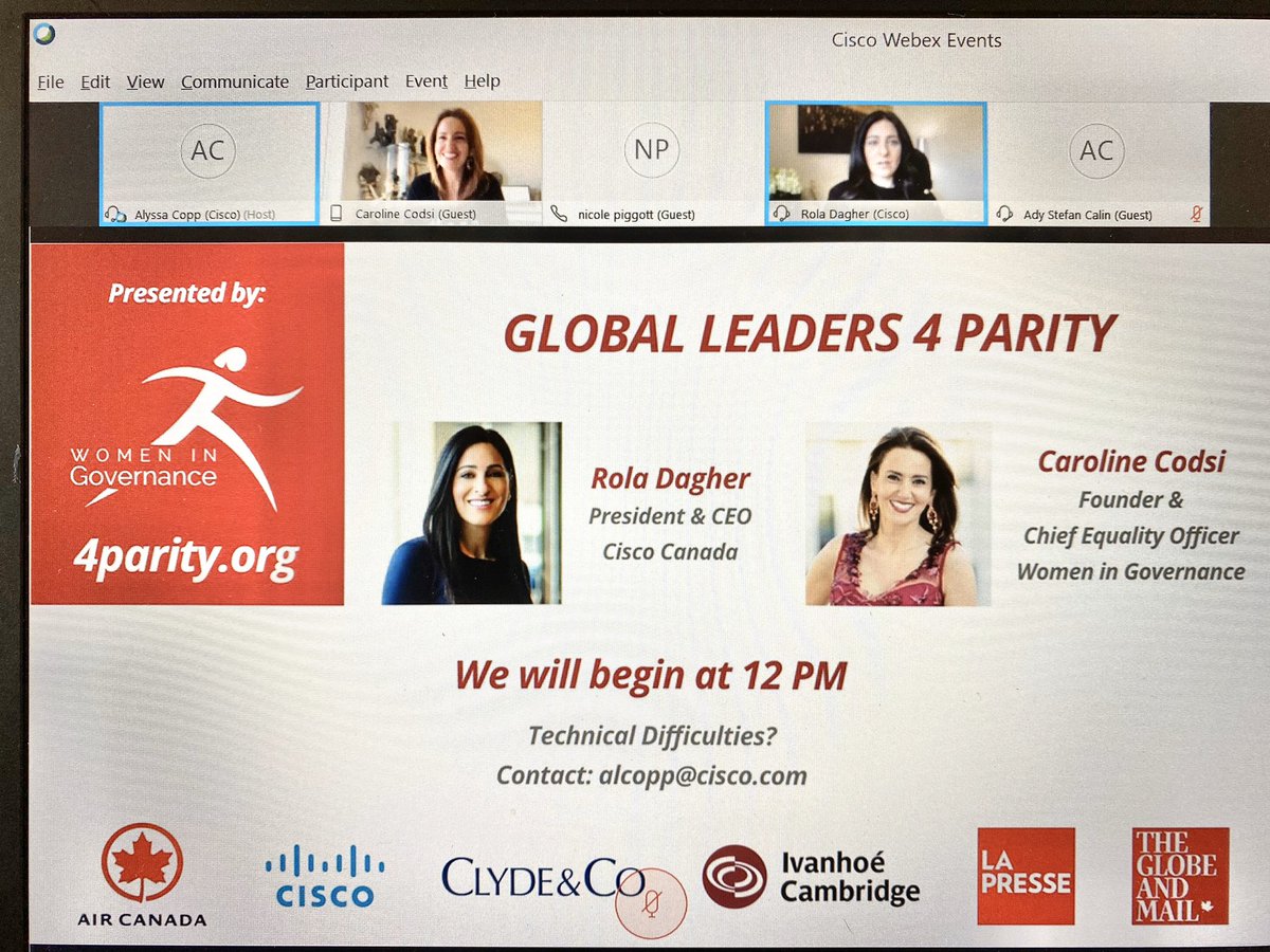Hour of impact!! That’s what it felt like listening to <a href="/RolaDagher/">Rola Dagher, C.M.</a> and <a href="/carolinecodsi/">Caroline Codsi</a> today. 2 Truths:
1) Bring your own chair to the table, and have your voice heard!
2) “If you give a penny, you’ll get 10 fold back”
