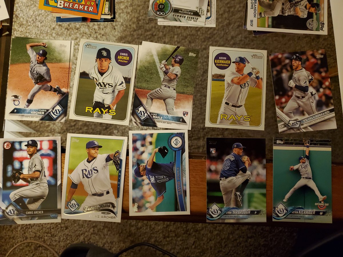 Rays.25 each, 5 for $1