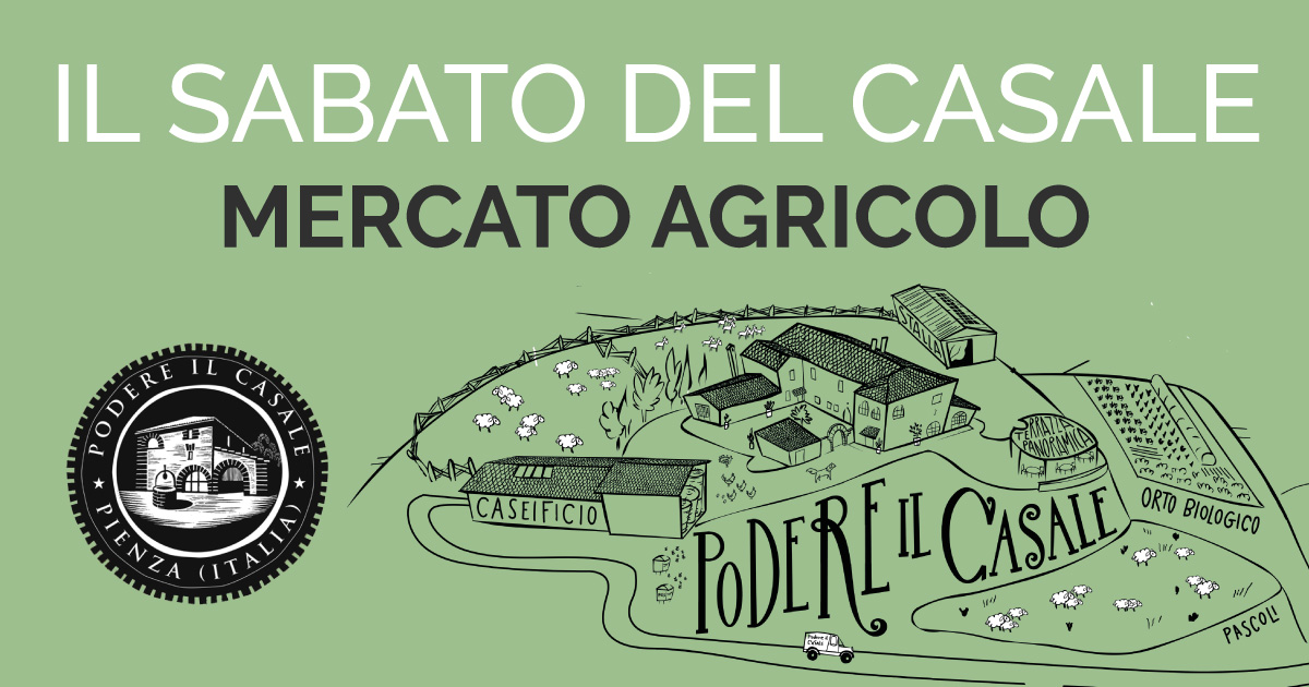 Ogni sabato mattina a Podere Il Casale si terrà il Mercato Agricolo. Scopri di più bit.ly/2LrW7lv

#pienza #mercatoagricolo