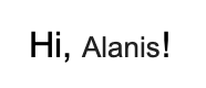Alanis King tweet media