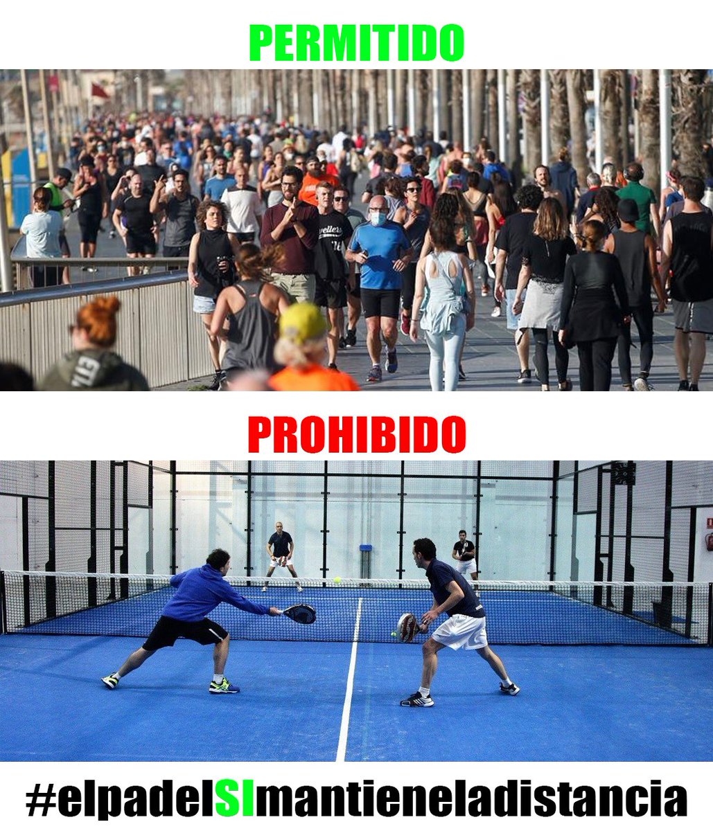 #elpadelSImantieneladistancia