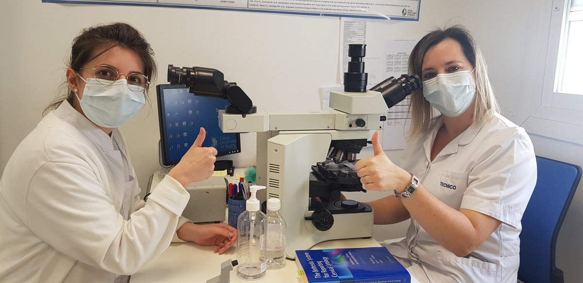 mdlozanoe's tweet photo. Happy #Cytotech day. Feliz día de los citotecnicos.  
My two super-cytotech Nerea and Nassira. Nada sin vosotras. Nothing without you 🔝🔝🔝 https://t.co/YMmlOZMVvW