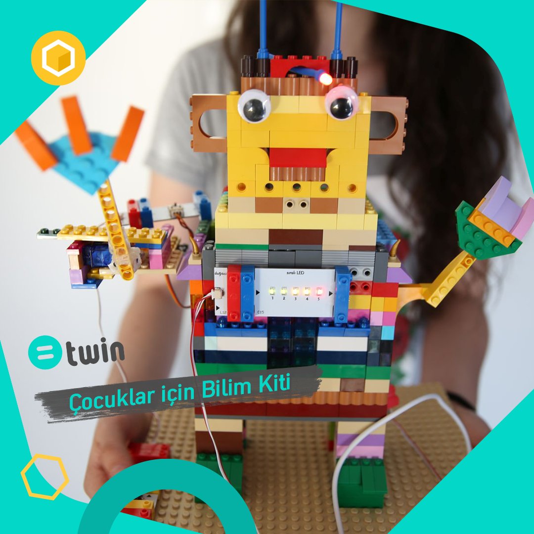 Evde bunalan çocuklarımızın hayal gücünü geliştirecek ve ona robotik düşünme becerisi katacak Twin Kodlama Seti, Arıkovanı Mağaza’da. Hemen sipariş ver! 🤖 #EvdeHayatVar​ #Robotik #BilimKiti #Kodlama #Coding <a href="/twinbilim/">Twin Bilim</a> 👉 arikovani.com/projeler/twin-…