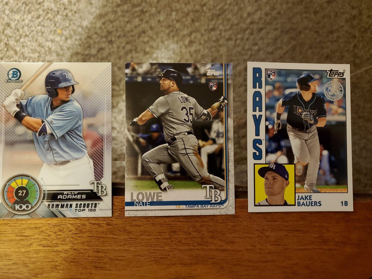 Rays.50 each