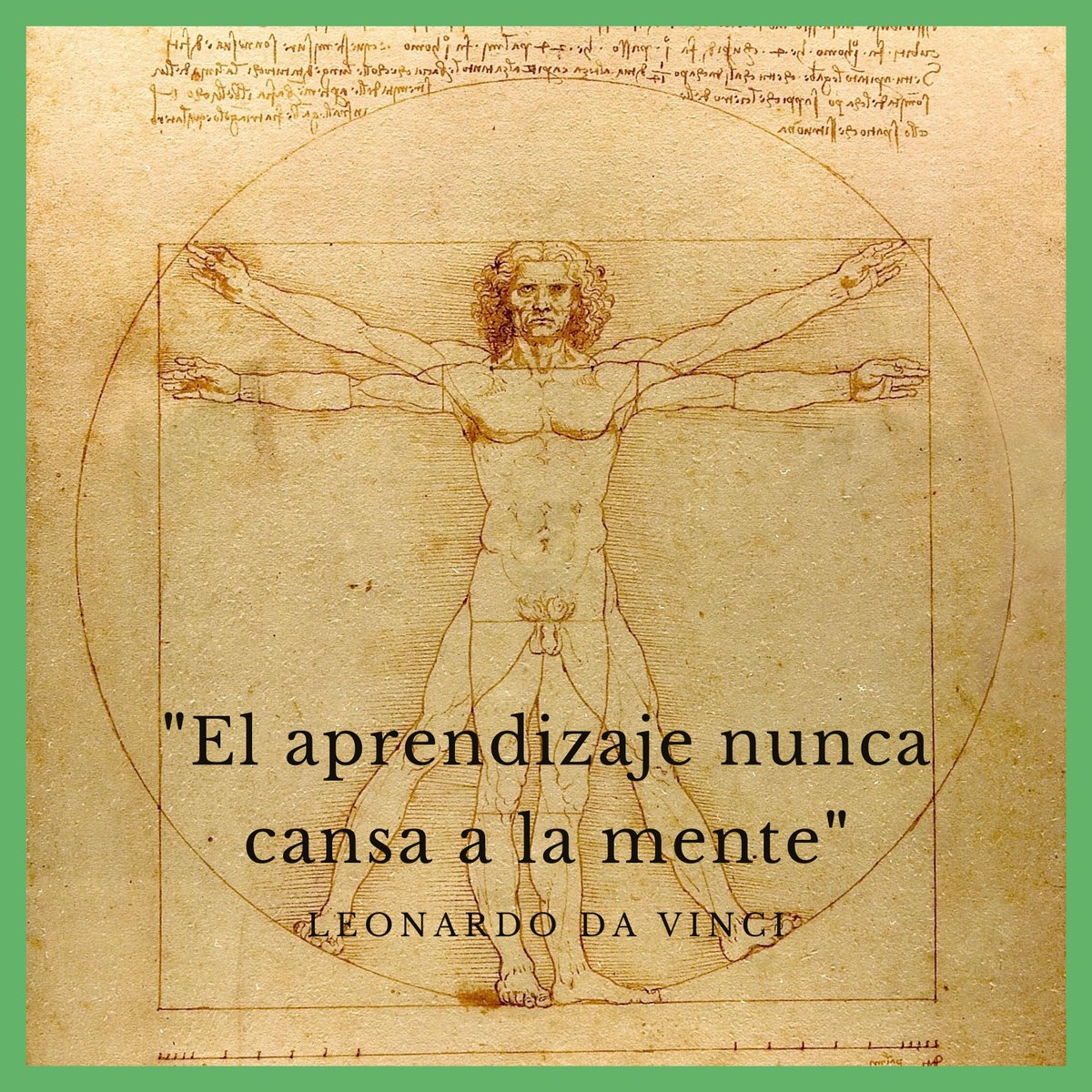 ¿Nunca? "El estudio sin deseo estropea la memoria y no retiene nada de lo que toma" (responde da Vinci) Solo si encontramos un campo de estudio que verdaderamente nos apasione usaremos plenamente nuestra inteligencia.