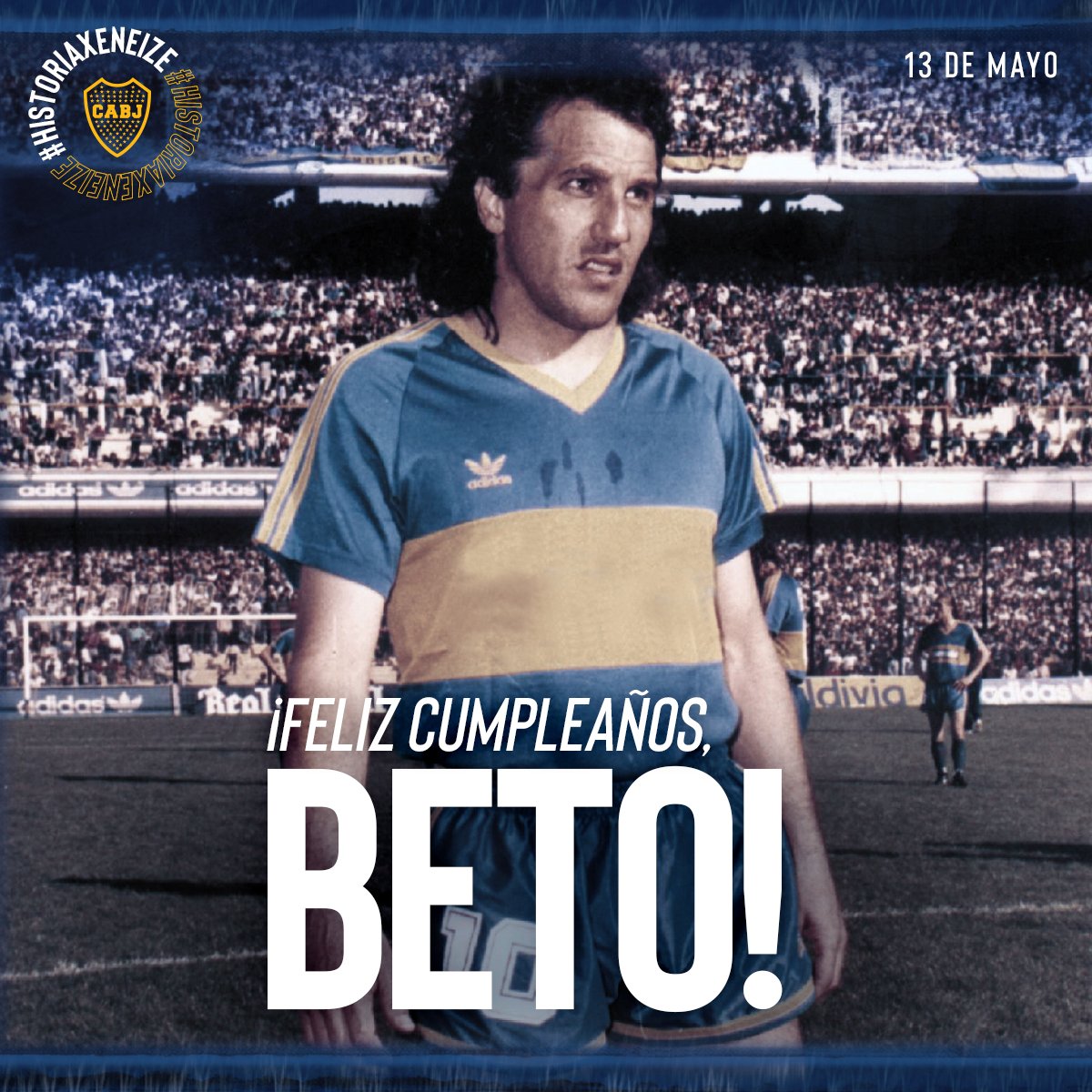 BocaJrsOficial's tweet image. ¡Feliz cumpleaños, Beto! ✨