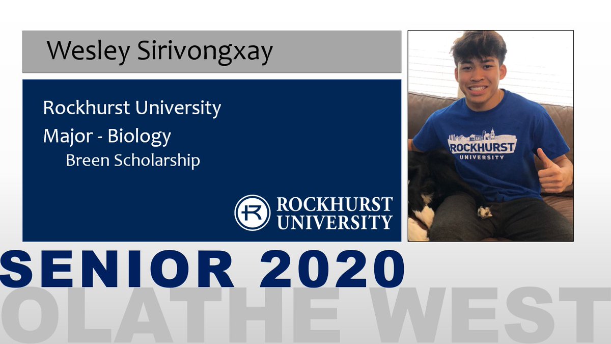 OWSeniorSigning's tweet photo. Congratulations to Wesley Sirivongxay who has earned the Breen Scholarship to attend Rockhurst University! Wesley will play soccer and major in Biology at Rockhurst.  #owseniorsigning #RUHawks https://t.co/ih4nYYTrq9
