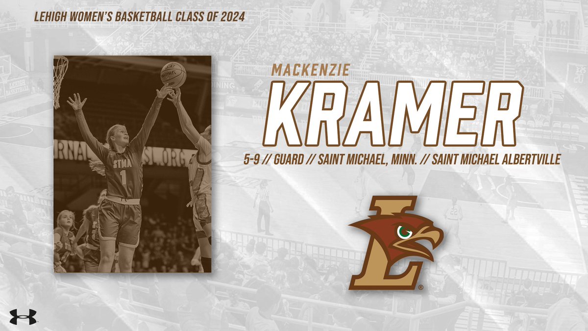 There's one word the sums up Mackenzie Kramer wondrously: Scorer.

A McDonald's All-American nominee, she's STMA's all-time leading scorer with 1,749 career points and has school records for career 3-pointers (330) and single-season scoring (556).  #GoLehigh #SoarWithUs