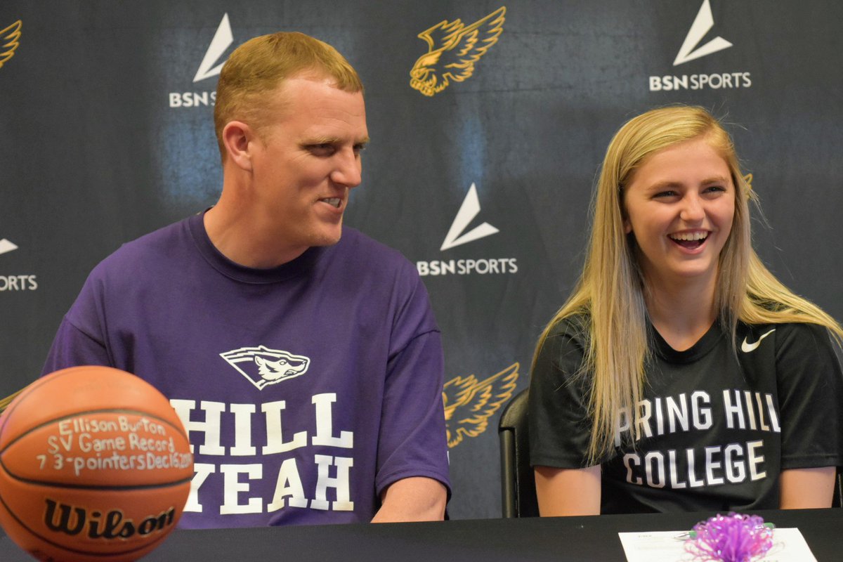 Springs Valley senior <a href="/ellisonburton12/">eL</a> signs her National Letter of Intent. Next year she'll be a Spring Hill Badger.