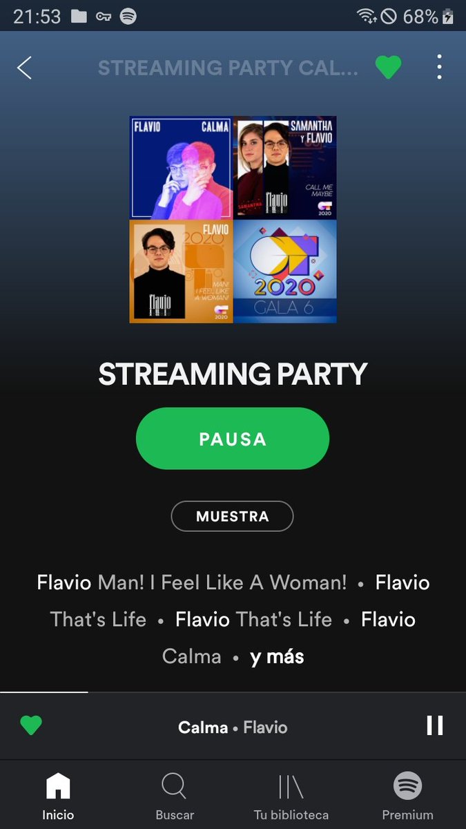 Magnoli22877979's tweet photo. Mientras Flavio cena, ¿nos ocupamos un poco de Calma?
#calmaspotify Acordaros del millón para el día 20....aprovechemos la promoción que por primera vez está haciendo OT😜 https://t.co/sJXeaAVfMq