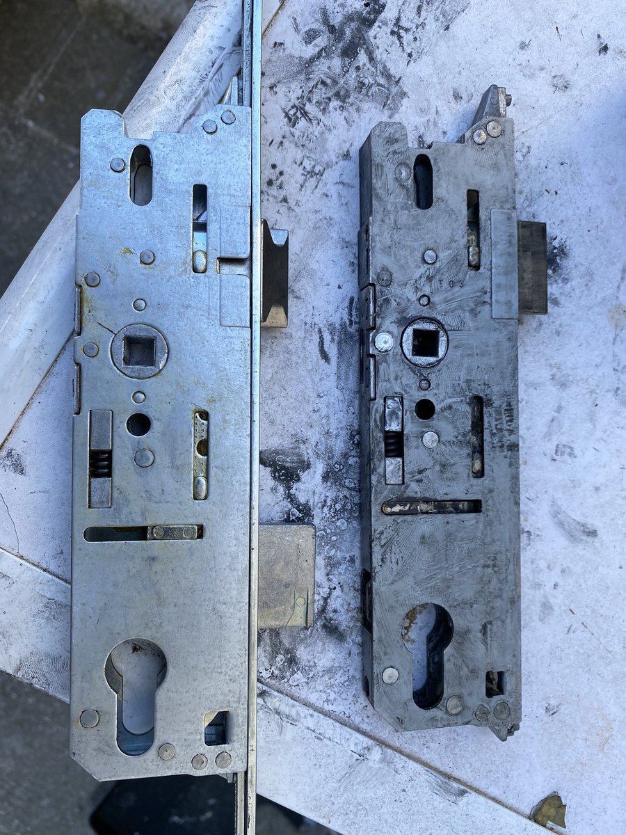 KeySurgery's tweet image. Couple of little jobs today, replace a FUHR mech, upgraded clients cylinder to Mul-T-Lock TS007 3* Integrator and fitted letterbox hood. Three little things but glad just to get out.