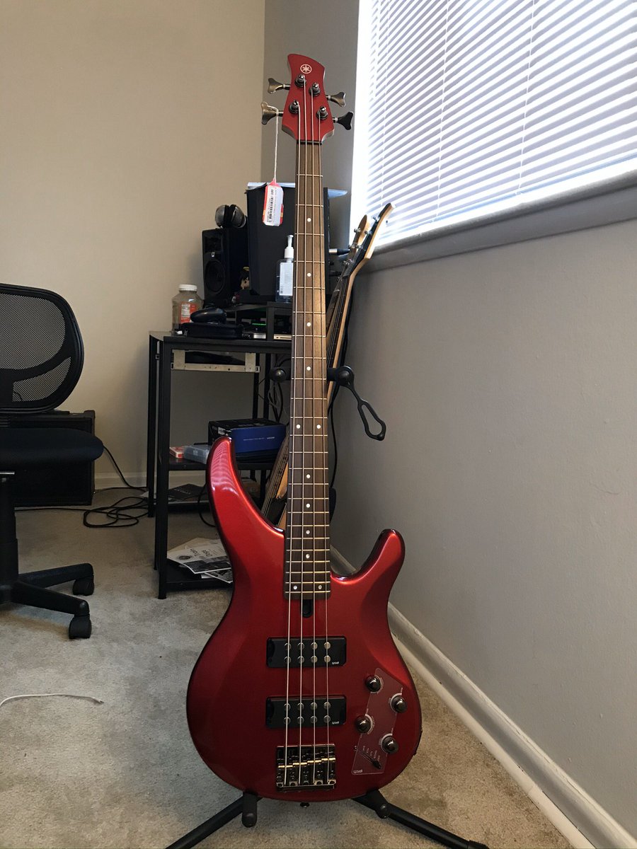 Anyway, while I’m ranting does anybody wanna buy a never-used bass? I accidentally double ordered when I got mine and now I need to get rid of one. It’s still wrapped up in the box and all (this one is mine). I’ll let it go for $350.