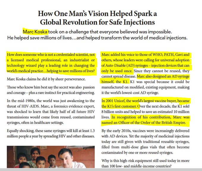 Why is the Dept of Defense partnering with Gates Foundation to make IOT trackable single injection vaccine vials?DOD + Gates = Apiject = 500million prefilled syringes by 2021 https://www.defense.gov/Newsroom/Releases/Release/Article/2184808/dod-awards-138-million-contract-enabling-prefilled-syringes-for-future-covid-19/Apiject insert:  https://www.dcvmn.org/IMG/pdf/2019_rommelag_vaccine_packaging_cpad_apiject_-blue_bklt_158-min_sm.pdf