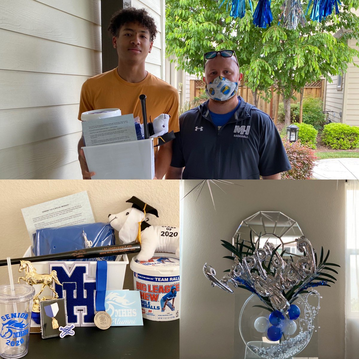 ilikea34's tweet photo. No graduation but at least the teachers brought goodies! #mhhs2020 #ProudMom #SeniorSpotlight https://t.co/9336SZBiu8