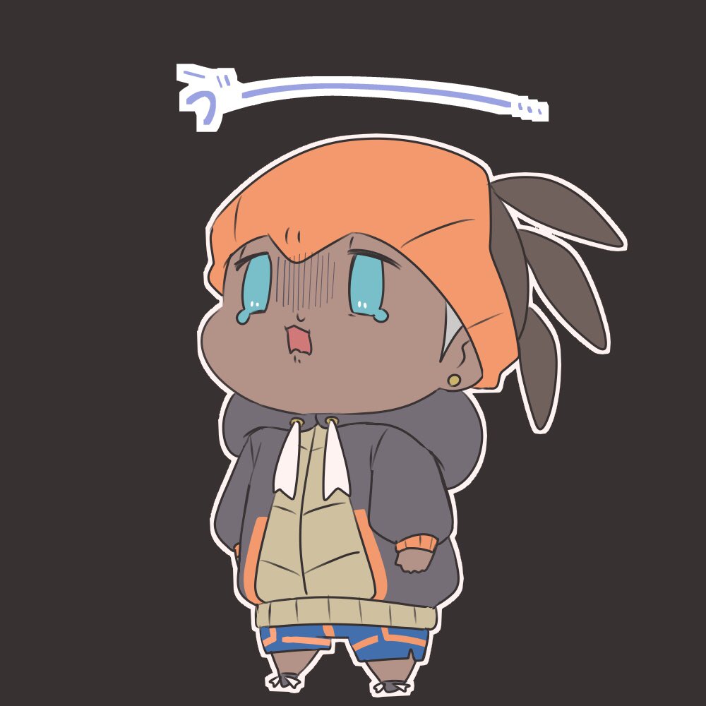 おやつ抜きの顔 Lv1の戦士のイラスト おやつ抜きの顔 Lv1の戦士のイラスト