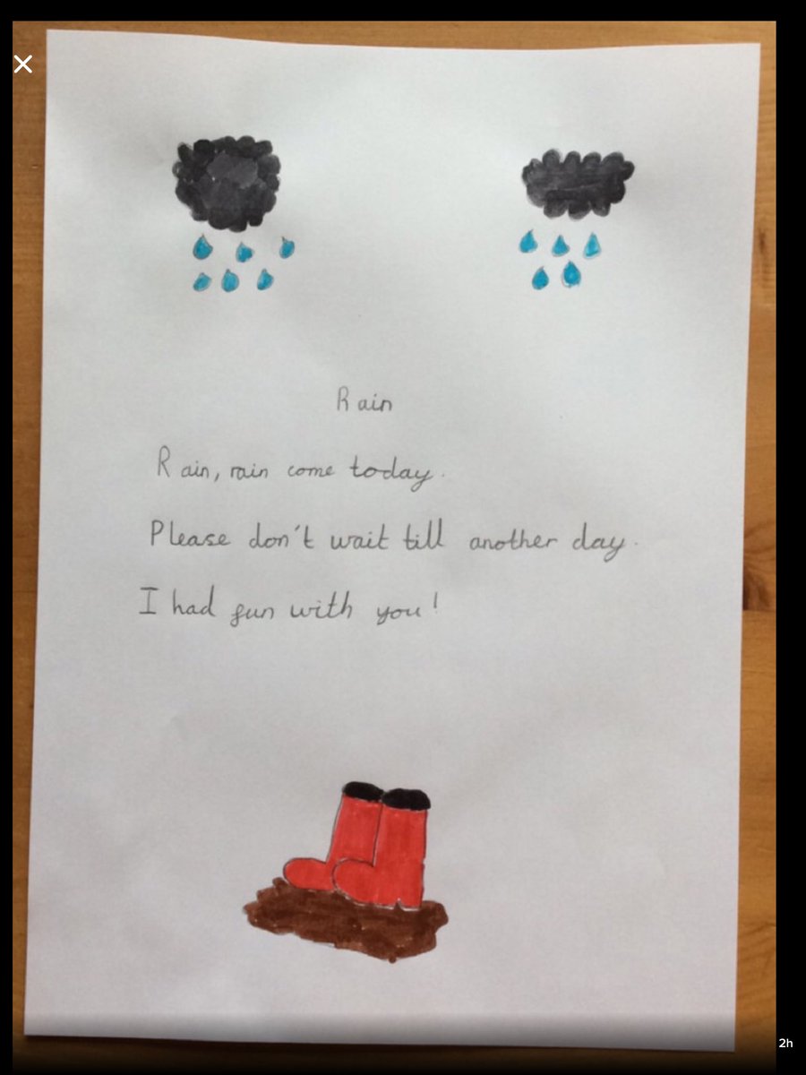 Year 4 have written some beautiful poetry today! One Toucan even wrote a haiku ⭐️