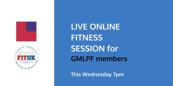 ⏰One hour to go! 🏃🏻‍♀️<a href="/GMLPF/">GMLPF</a> member <a href="/FITUKTraining/">FIT UK Training</a>
is delivering an online fitness session EXCLUSIVELY for our members. Check your inbox for the invite 🌈