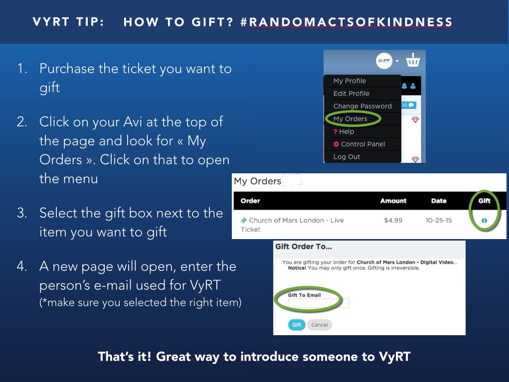 There’s a video on <a href="/VyRT/">VyRT</a> that your friend doesn’t have and you’d like to get it for her/him? Here’s how you can gift.
