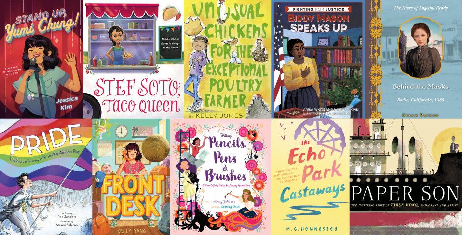 collage of childrens book covers