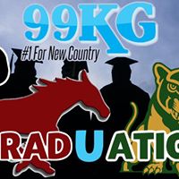 Tune into 99KG this Sunday for a radio-style graduation 2pm for Central HS and 5pm for South HS. We are so proud of our graduates! #Why305