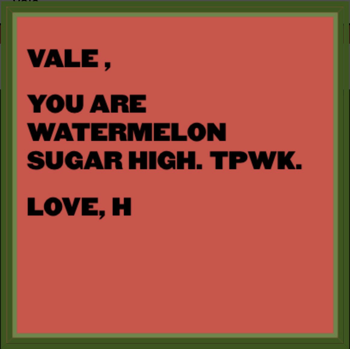fvalentiina_'s tweet photo. @visiteroda #WatermelonSugar I DONT KNOW IF IM READY FOR THISS AAHAHHHHHHHHH https://t.co/sDLs3ucBMT