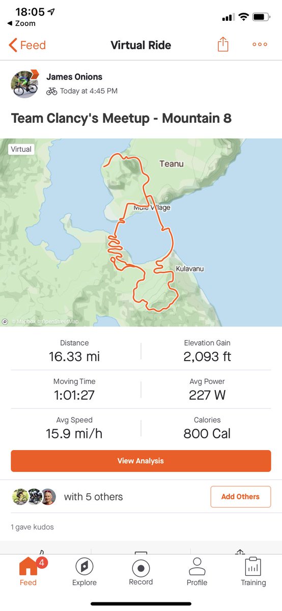 OnionsJames's tweet photo. Cheers ⁦@ClancyConsult⁩ for organising a great virtual ride today 👍🚵🏻⁦@ParagonBC⁩ https://t.co/jRXykGPPXz