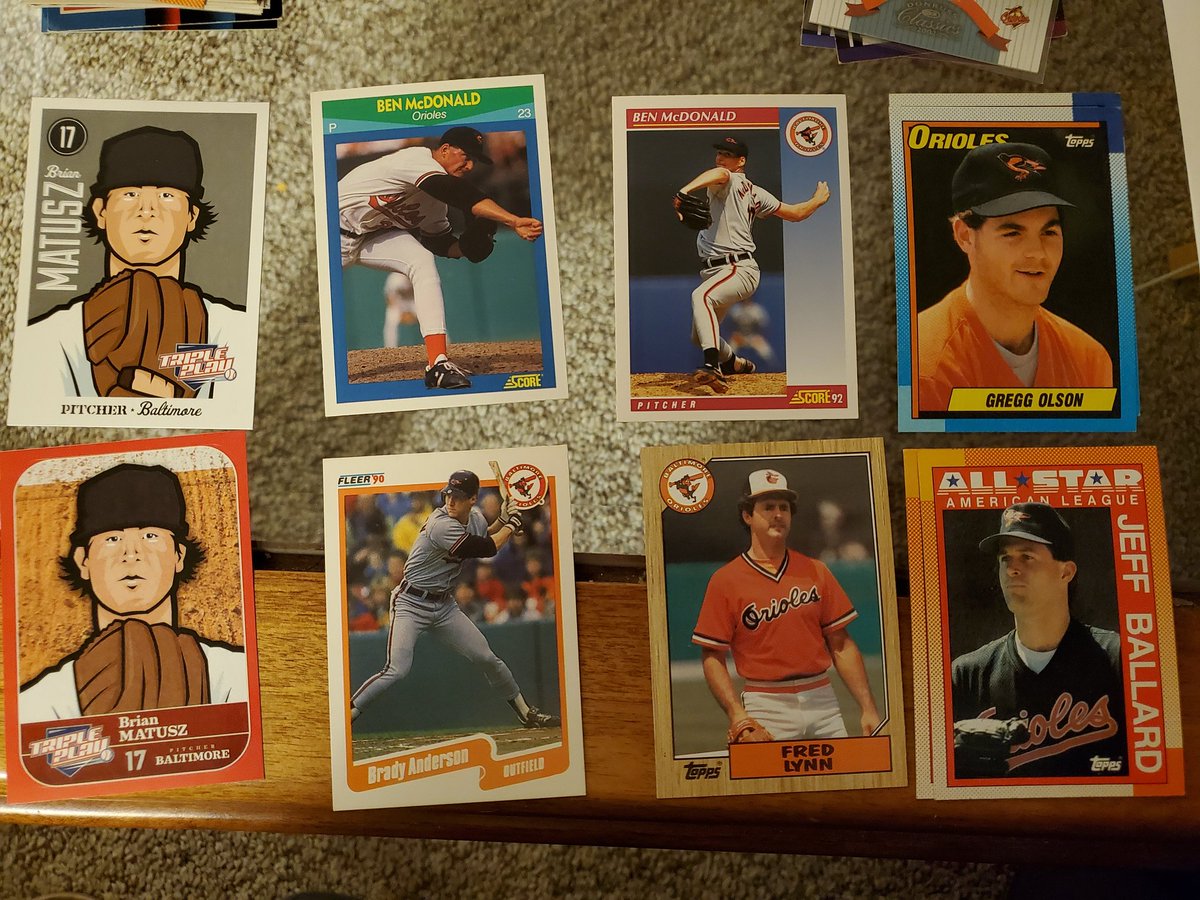 Wrapping up the AL East with the Orioles..10 each6 for .50