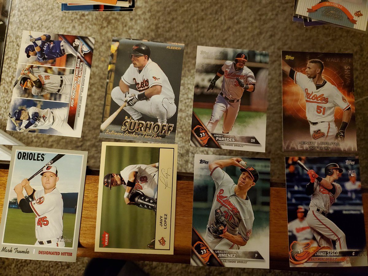 Orioles.10 each6 for .50