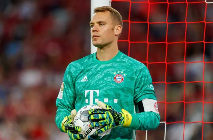 Manuel Neuer as Palermo- captain of the team- disloyal- suffered from a big injury- smart, but also narcissistic- there are rumours that he's gay