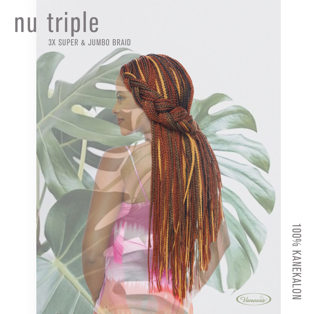 VANESSAHAIR5's tweet photo. 💡3PCS pack 💎for 💵💵the price of 2PCS 💎 Style: NU TRIPLE SUPER &amp; JUMBO-Express Braid #vanessahair #vanessabraids #braids #braidstyles #triplebraids #kanekalonhair #kanekalonbraids #expressbraids #blackmagic #fashionova https://t.co/gsdc1JbxUr