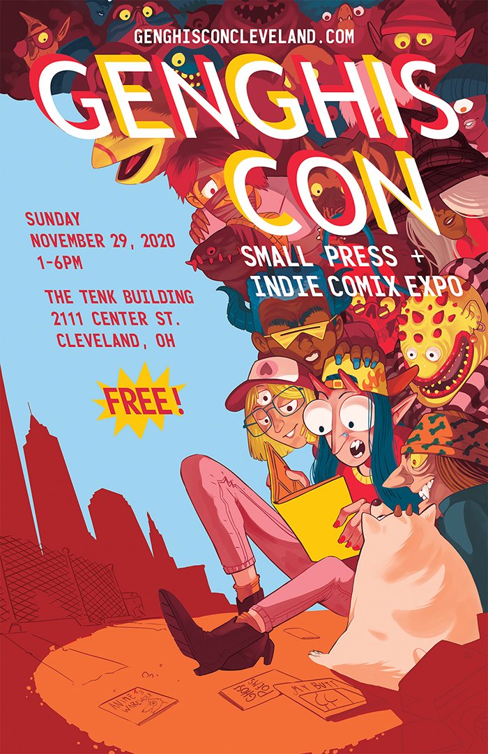 GenghisConCle's tweet photo. Applications for Genghis Con close today. If you haven't applied yet, go do that. LINK HERE: https://t.co/p43r17OAJI
-
-
We will continue to closely monitor the current situation and will release updates if anything changes.

#genghiscon  #indiecomics #cle https://t.co/okcsFdCXeq
