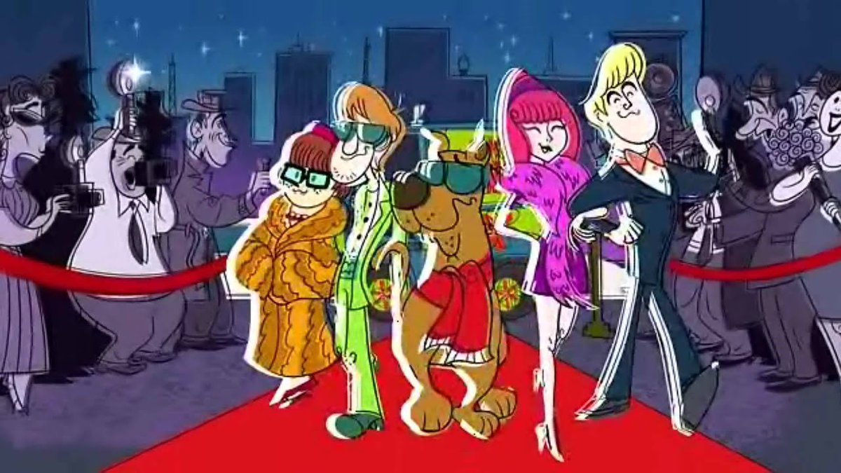 22. Scooby-Doo! Stage Fright This movie is American Idol meets Phantom of the Opera meets Scream. It really shouldn& #39;t work, but it really does. Also, the opening credits are a highly stylized montage, and it& #39;s every bit as awesome as the song that plays over it.