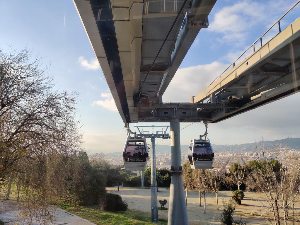 4. Montjuic Cable CarIn order to get the best view of Barcelona, you gotta go up.Montjuic Hill is the best viewing point. For you to go up, you can take a cable car which cost us 12.70€ for 2 ways. Quite expensive worth it!!