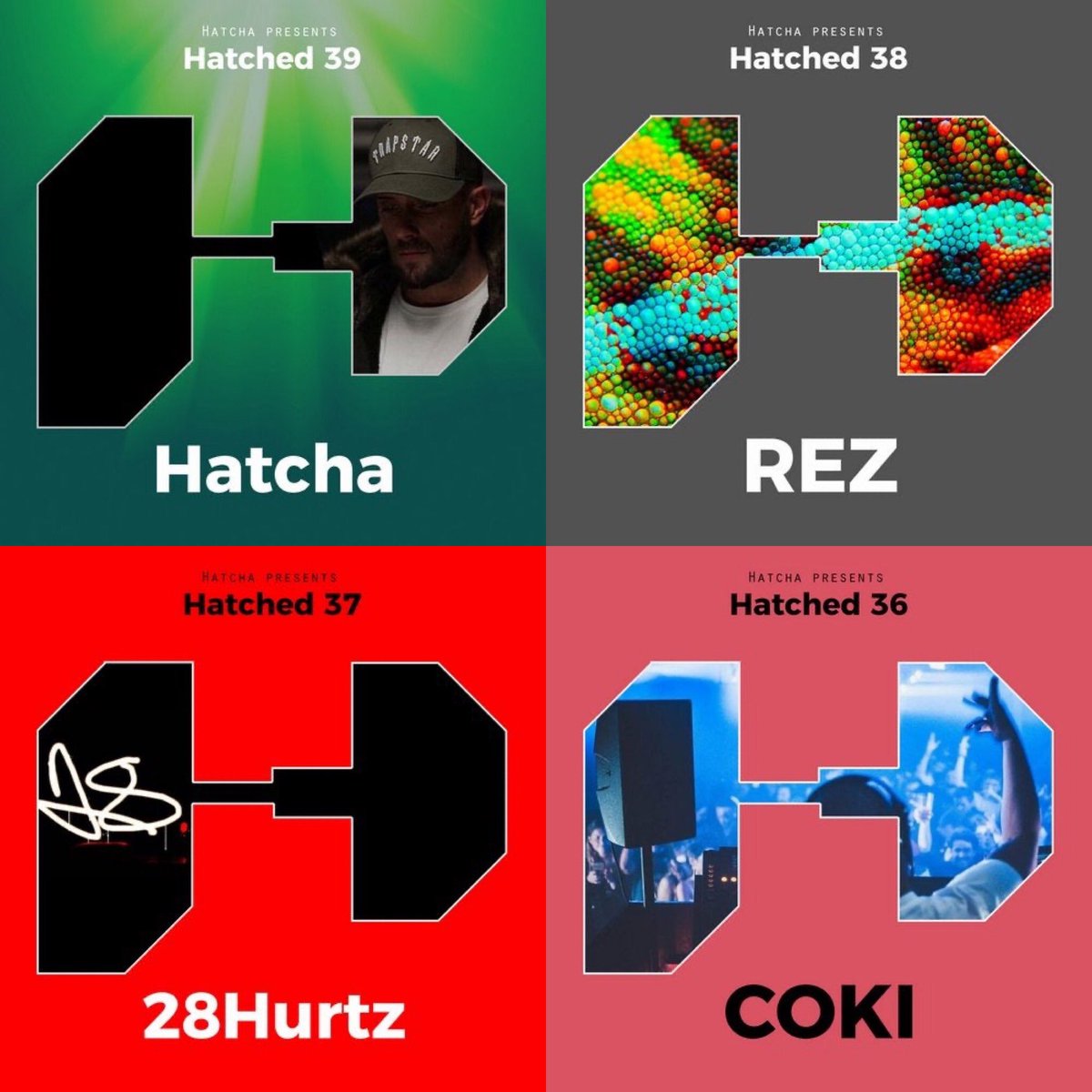 Some of our latest releases feat these chaps #Hatched - beatport.com/label/hatched/… @REZdubs <a href="/coki_dmz/">COKI</a> <a href="/Anniqueofficial/">ANNIQUE</a> <a href="/28hurtz/">ɬῳɛŋɬყ8ɧųཞɬʑ</a>