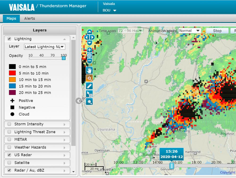 VaisalaGroup's tweet image. Vaisala is proud to release the latest versions of its #lightning detection products, just in time for the summer, when lightning activity is the highest in the Northern Hemisphere. ⚡ #lightningdetection #safety #thunderstorms
bit.ly/3bsqLWw