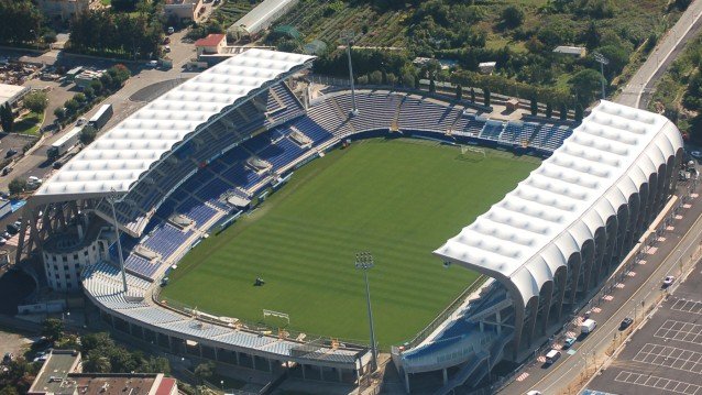 stadium_arena's tweet photo. Stade Armand Cesari 🇫🇷
@SCBastia @stadium_arena 
#Bastia #sportingbastia #Corse 
#football #stadium #sports https://t.co/QWvRRX4aJX