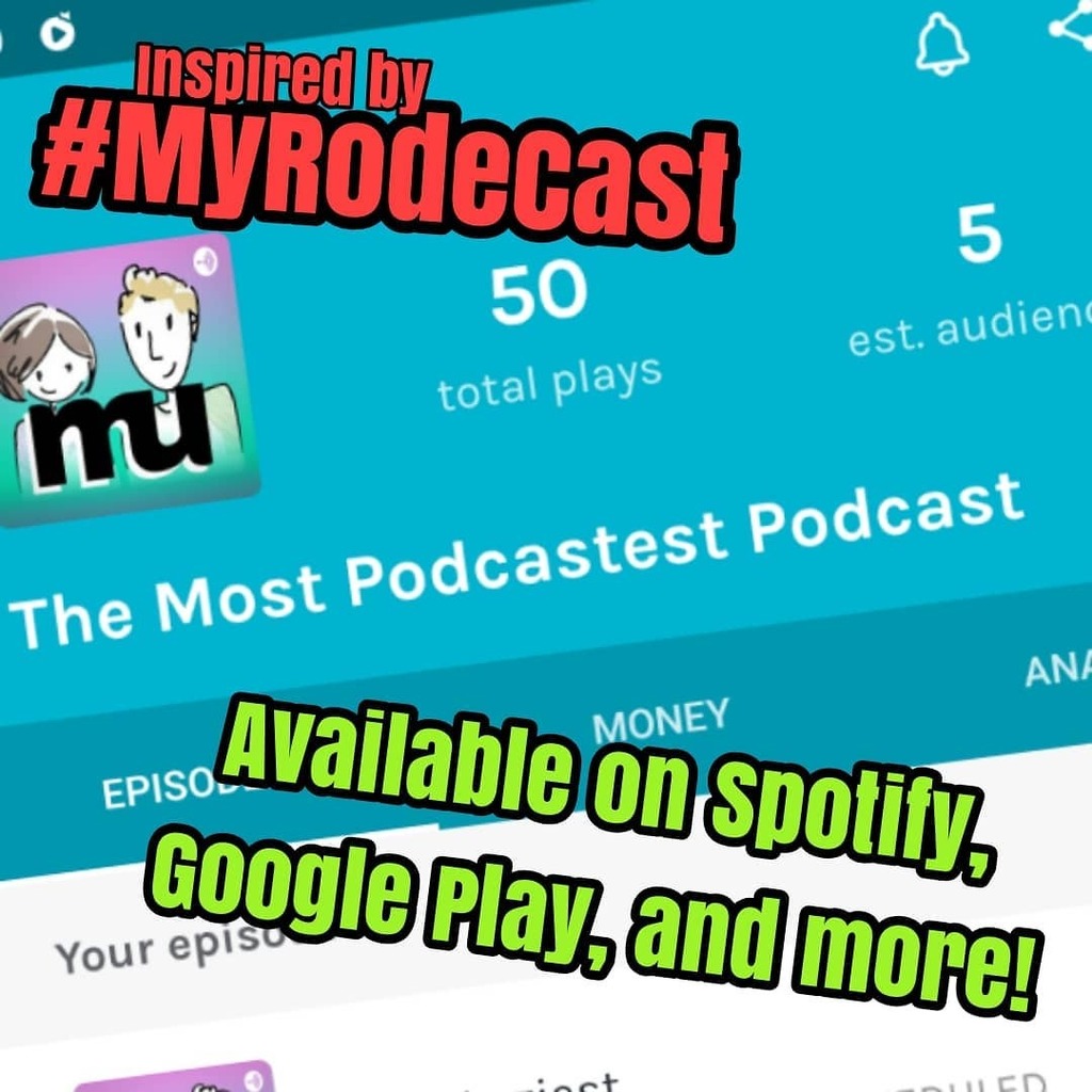 Most Uniquest (@mostuniquest) on Twitter photo Matt's entry into the #MyRodeCast #podcast competition is now available on #spotify, #googleplay, and more, powered by <a href="/anchor/">Jackie Westrick</a>.fm
anchor.fm/mostpodcastest
Enter your own and drop us a vote at
myrodecast.com/listen/entry/1…
Enjoy! instagr.am/p/CAItbhQJCQs/ Matt's entry into the #MyRodeCast #podcast competition is now available on #spotify, #googleplay, and more, powered by <a href="/anchor/">Jackie Westrick</a>.fm
anchor.fm/mostpodcastest
Enter your own and drop us a vote at
myrodecast.com/listen/entry/1…
Enjoy! instagr.am/p/CAItbhQJCQs/
