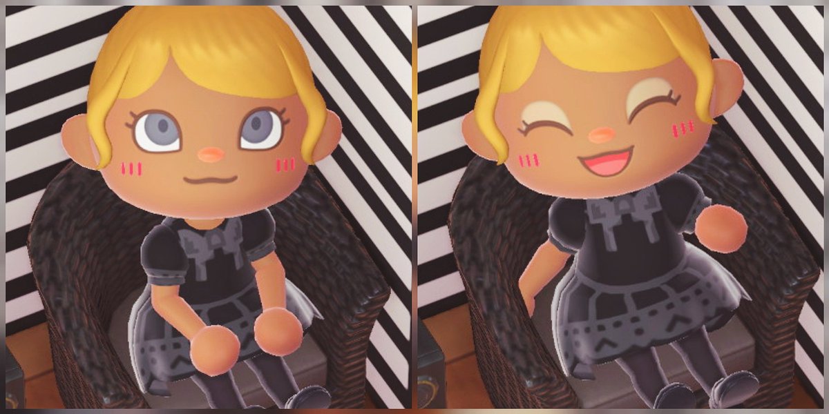 senplaysacnh's tweet image. as promised, here's the dress i made last night! ♡♡♡

#acnh #AnimalCrossing #ACNHDesigns