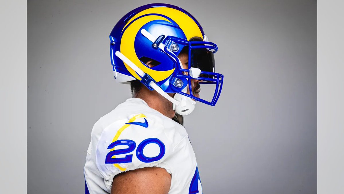 The helmet has been completely revamped with a new shell color, facemask an...