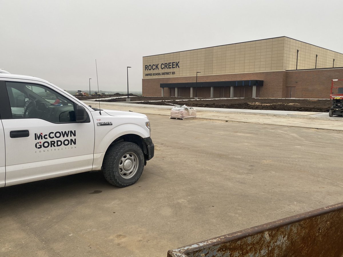 rcherafat's tweet photo. Great day visiting our team in #Manhattan #Kansas today.  Great Monthly Mingle discussion and job site visit.  @McCownGordon https://t.co/uSWM7eKorx