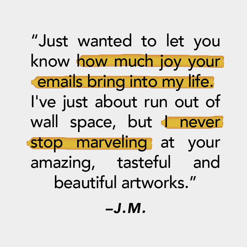 intlposter's tweet photo. Some kind words from one of our newsletter subscribers 💌 Twice a month, we send a curated collection of posters to your inbox — plus quizzes and special subscriber-only offers.

Sign up for our emails on our homepage at https://t.co/JYj3DoRiEH. https://t.co/Nuo4Fpz32Q